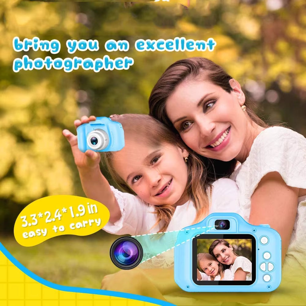 Mini Caméra Numérique X2 Enfants –HD 1080P